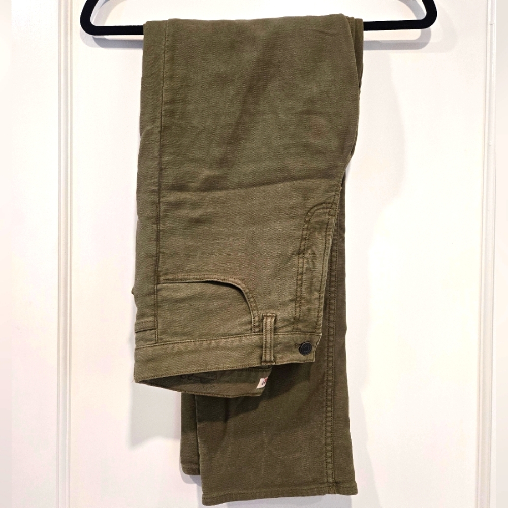 Faherty Olive Bootcut Pants Size 29